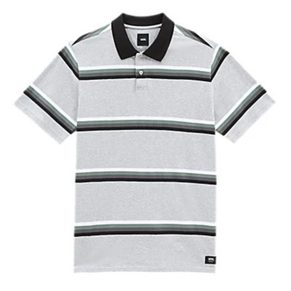 Vans NWT FOREST SS POLO Cement Heather XL